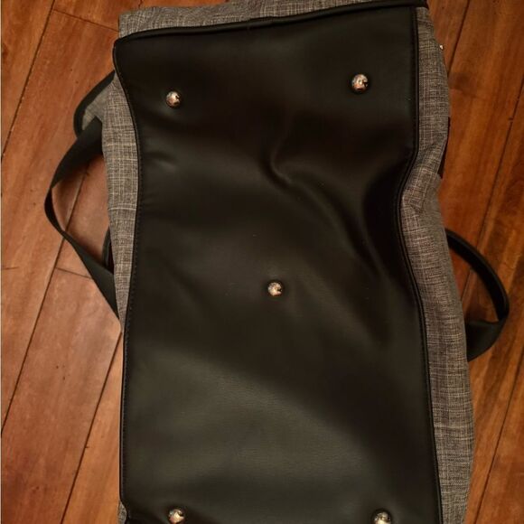 Hafmall Diaper Bag, Convertible Travel Bag with Insulated Pockets, Gray, Large‎ - Picture 4 of 5